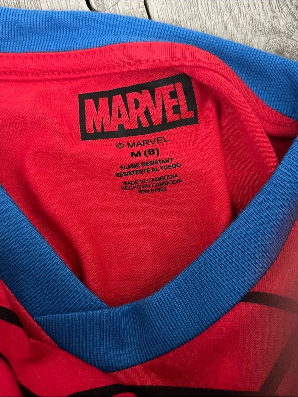 Spider-Man 2 Pieces Short Sleeve And Shorts Set Size 8
